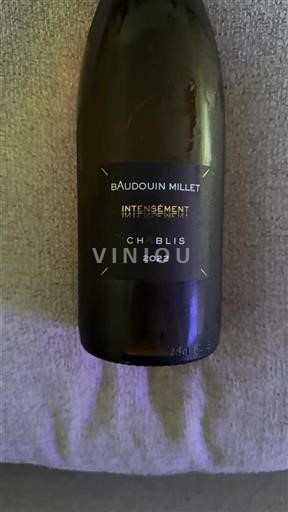 Borgogna Chablis Baudouin Millet Intensément 2022