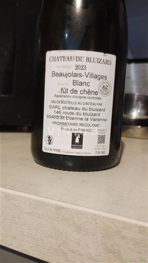 Beaujolais Beaujolais Villages Château Bluizard fût de chêne 2023