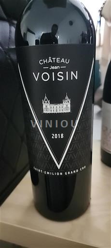 Bordeaux Saint-Émilion Grand Cru Château Jean Voisin 2018