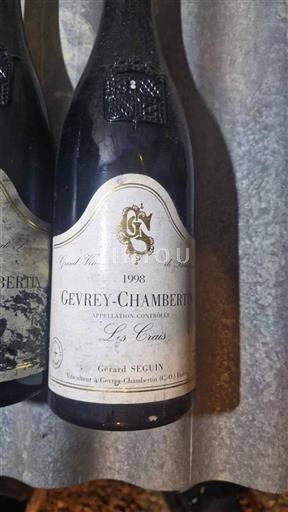 Bourgogne Gevrey-chambertin Gérard Seguin Les Crais 1998