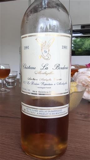 South West Monbazillac Château La Borderie 1991
