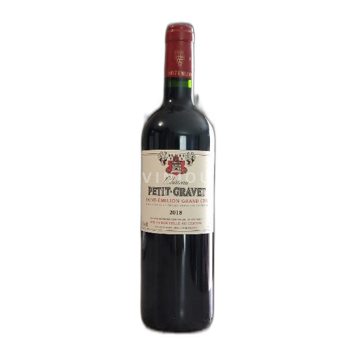 Bordeaux Saint-Émilion Château Petit Gravet 2018