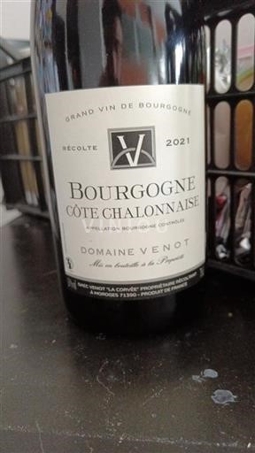 Bourgogne Bourgogne Côte Chalonnaise Domaine Venot 2021