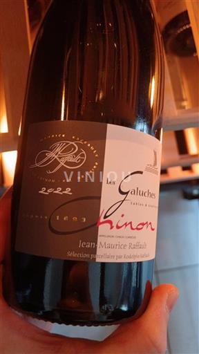 Vallée de la Loire Chinon Jean-Maurice Raffault Les Galuches 2022
