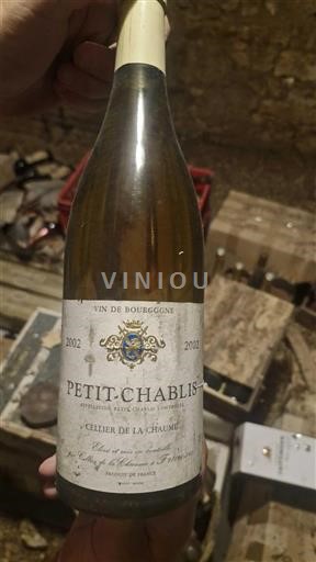 Borgoña Petit-chablis Cellier de la Chaume 2002