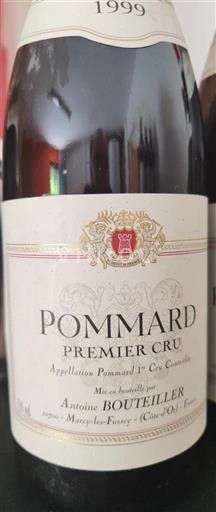 Borgogna Pommard Premier Cru Antoine Bouteiller 1999
