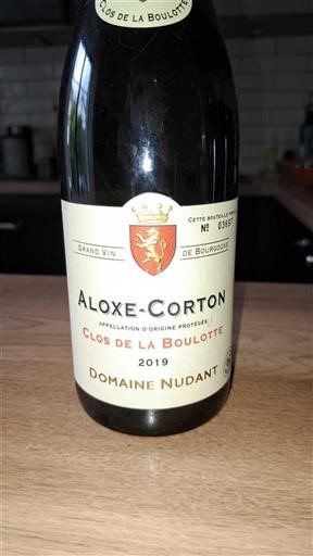 Bourgogne Aloxe-Corton Domaine Nudant Clos de la Boulotte 2019