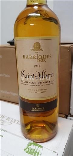 Sud-Ovest Pacherenc-du-vic-bilh Plaimont Saint-Albert 2016