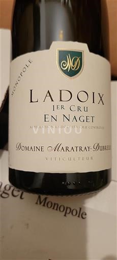 Borgoña No especificado Premier Cru Domaine Maratray-Dubreuil En Naget 2020