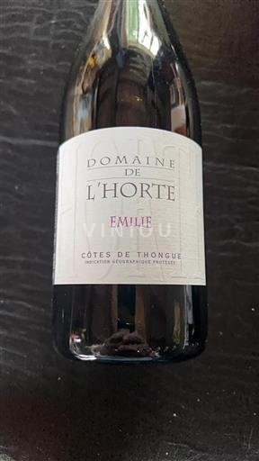 Linguadoca e Rossiglione Côtes de Thongue Domaine L'Horte Emilie 2022