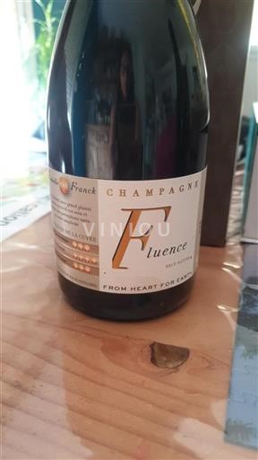 Champaña Champán Franck Pascal Fluence Sin añada