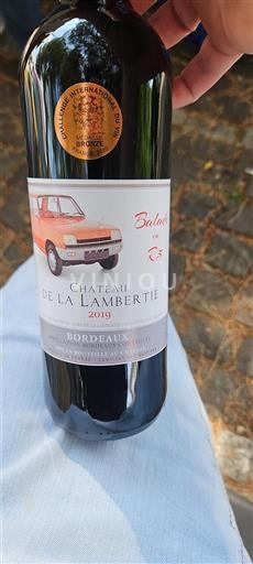 Bordeaux Château La Lambertié Balade en R5 2019