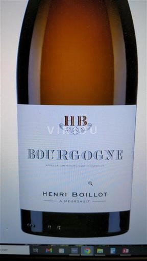 Bourgogne Domaine Henri Boillot 2020