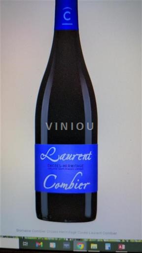 Rhônevallei Crozes-hermitage Combier Laurent Combier 2022