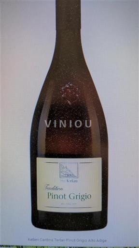 Trentino-Etelä-Tiroli Kellerei Cantina Terlan Pinot Grigio 2023