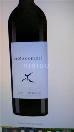 Toscane Bolgheri Le Macchiole Bolgheri Rosso 2020