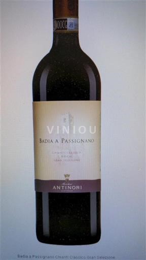 Toscana Chianti Classico Badia A Passignano Gran Selezione 2017