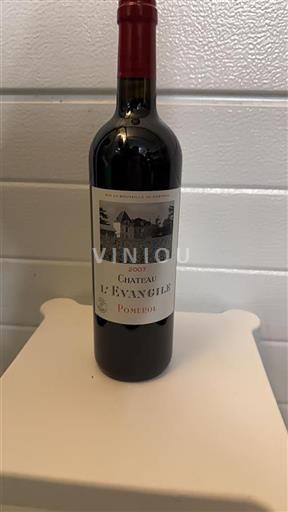 Bordeaux Pomerol Château L'Évangile 2007