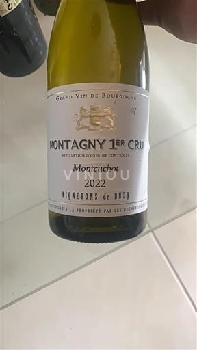 Borgoña No especificado Premier Cru Vignerons de Buxy Montcuchot 2022