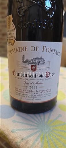 Rhônedalen Châteauneuf-du-Pape Domaine Fontavin Terre d'Ancêtres 2011