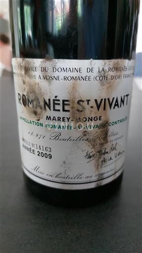 Bourgogne Romanée-saint-vivant Domaine La Romanée-Conti 2009