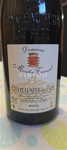 Valle del Rodano Châteauneuf-du-Pape Domaine Moulin-Tacussel 2014