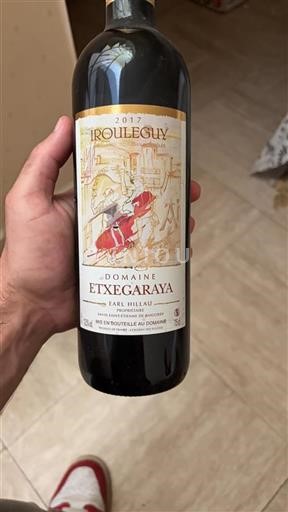 Sydvestfrankrig Irouléguy Domaine Etxegaraya 2017