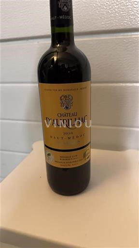 Bordeaux Haut-Médoc Cru Bourgeois Aurilhac 2016