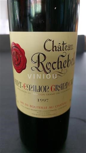 Bordeaux Saint-Émilion Grand Cru Grand Cru Château Rochebelle 1997