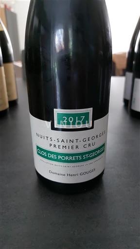 Borgogna Nuits-Saint-Georges Premier Cru Domaine Henri Gouges Clos des Porrets St-Georges 2017