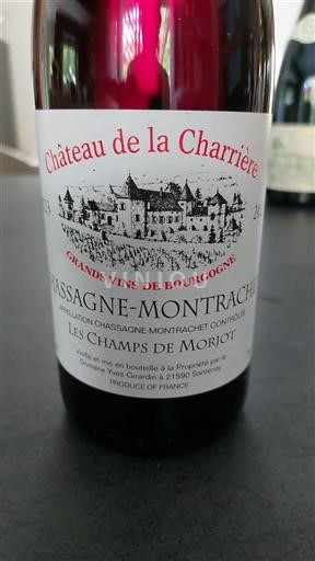 Bourgondië Chassagne-Montrachet Château La Charrière Les Champs de Morjot 2023