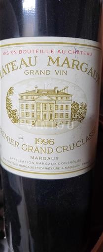 Burdeos Margaux Premier Grand Cru Classé Château Margaux 1996
