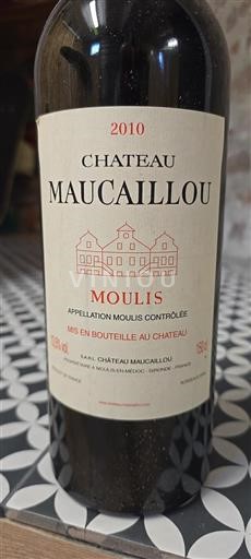 Bordeaux Ikke specificeret Château Maucaillou 2010