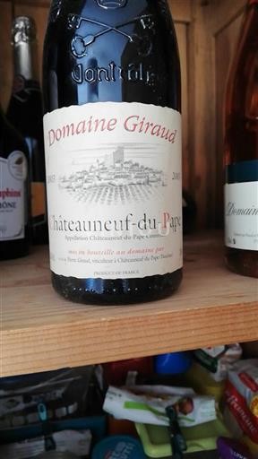 Rhônen laakso Châteauneuf-du-Pape Domaine Giraud 2003