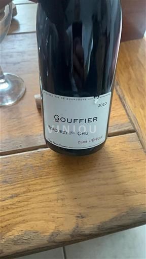Burgundija Mercurey Premier Cru Gouffier Clos L%27%c3%89v%c3%aaque 2023