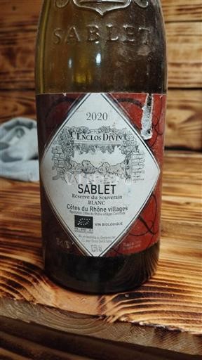 Rhônedalen Côtes-du-Rhône-Villages Enclos Divin Réserve du Souverain 2020