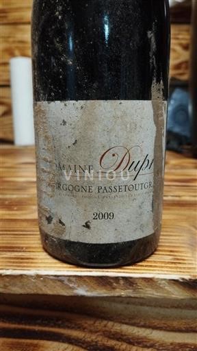 Bourgogne Bourgogne-passetoutgrain Domaine Duprat 2009