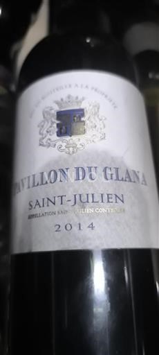 Bordeaux Saint-Julien Château Glana Pavillon du Glana 2014