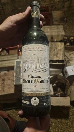 Bordeaux Bordeaux supérieur Château Vieux Moulin 1998