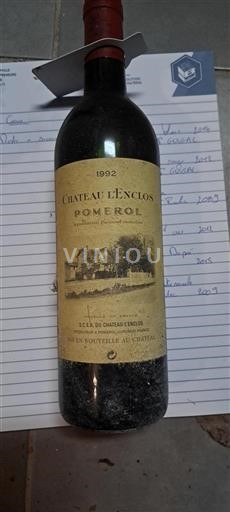 Bordeaux Pomerol Château L'Enclos 1992
