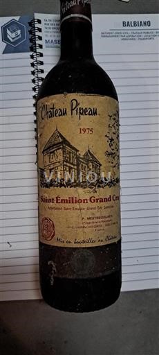 Bordéus Saint-Émilion Grand Cru Château Pipeau 1975