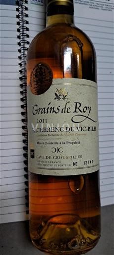 South West Pacherenc-du-Vic-Bilh Cave de Crouseilles Grains de Roy 2011