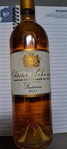 Bordeaux Sauternes Premier Cru Château Suduiraut 2011