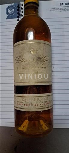 Bordeaux Sauternes Premier Cru Supérieur Château Yquem 1985