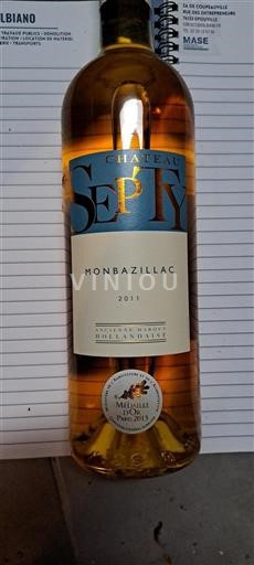 Sud-Ovest Monbazillac Château Septy 2011
