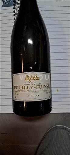 Burgundy Pouilly-Fuissé Denis Jeandeau Vieilles Vignes 2014