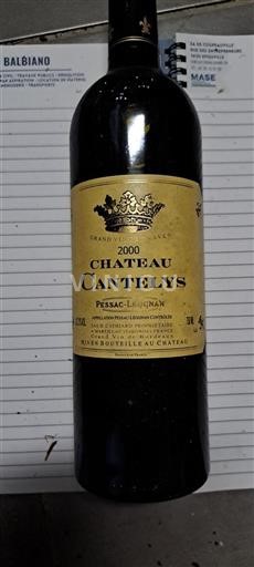 Bordeaux Pessac-Léognan Château Cantelys 2000