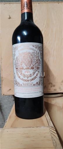 Bordeaux Pauillac Grand Cru Château Pichon-Longueville Baron de Pichon-Longueville 2003