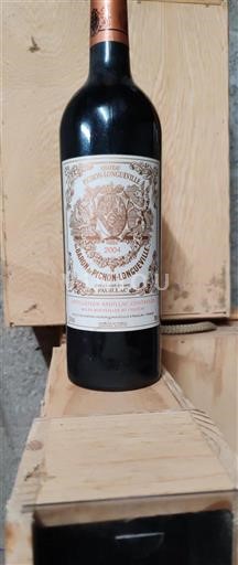 Bordeaux Pauillac Grand Cru Château Pichon-Longueville Baron de Pichon-Longueville 2004