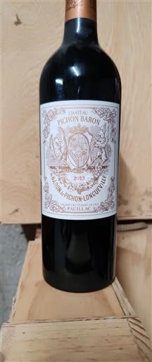 Burdeos Pauillac Grand Cru Château Pichon Baron 2013
